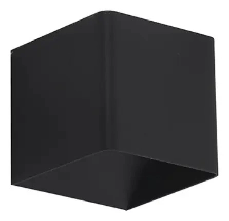 FOCO LUZ CALIDO APLIQUE PARA PARED LED INTERIOR IP20 3000K NEGRO WANT - 2