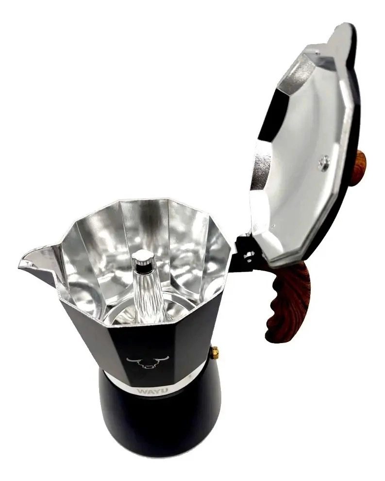 CAFETERA ITALIANA WAYU COLOR NEGRO - 2
