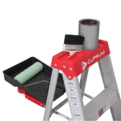ESCALERA DE TIJERA MARCA  DE ALUMINIO 1,53MTS - 5