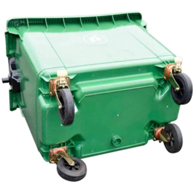 CONTENEDOR DE BASURA INDUSTRIAL 660L  CON RUEDAS - 2