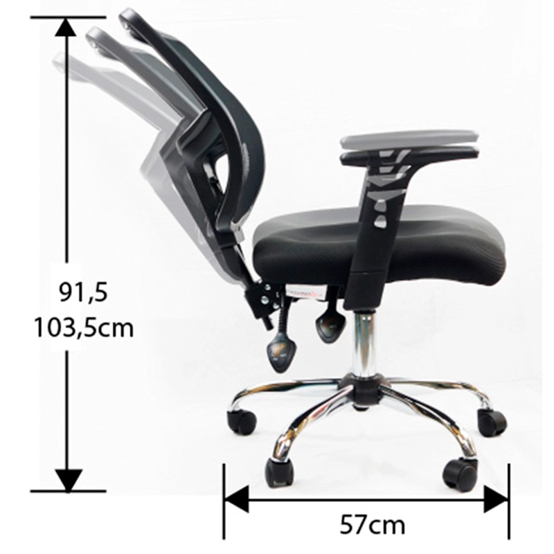 SILLA EJECUTIVA ERGONOMICA PROFESIONAL TPLUS - 4