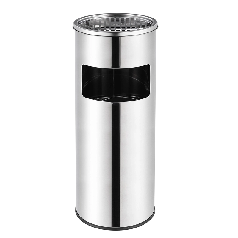 BASURERO CENICERO ACERO INOXIDABLE 18L - 1