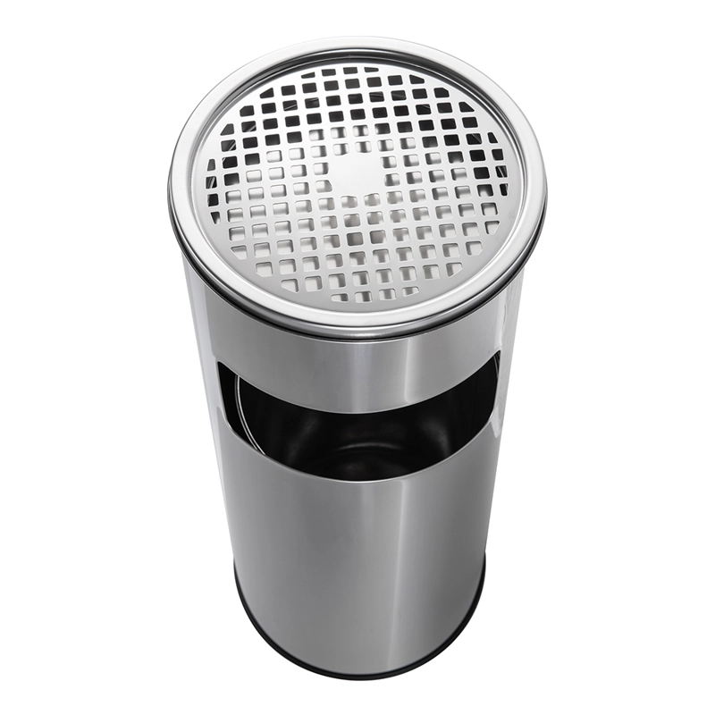 BASURERO CENICERO ACERO INOXIDABLE 18L - 2