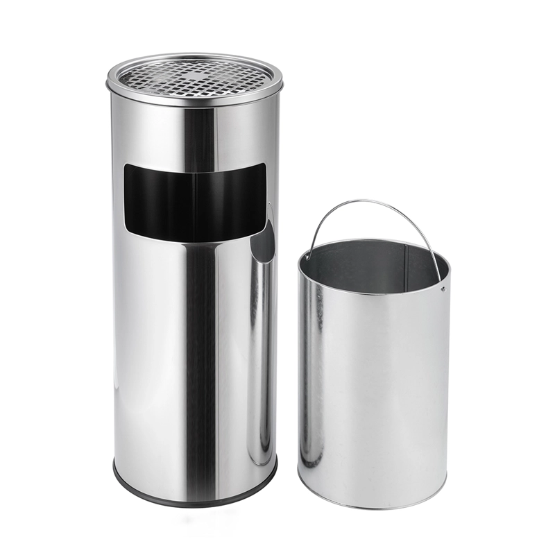 BASURERO CENICERO ACERO INOXIDABLE 18L - 3