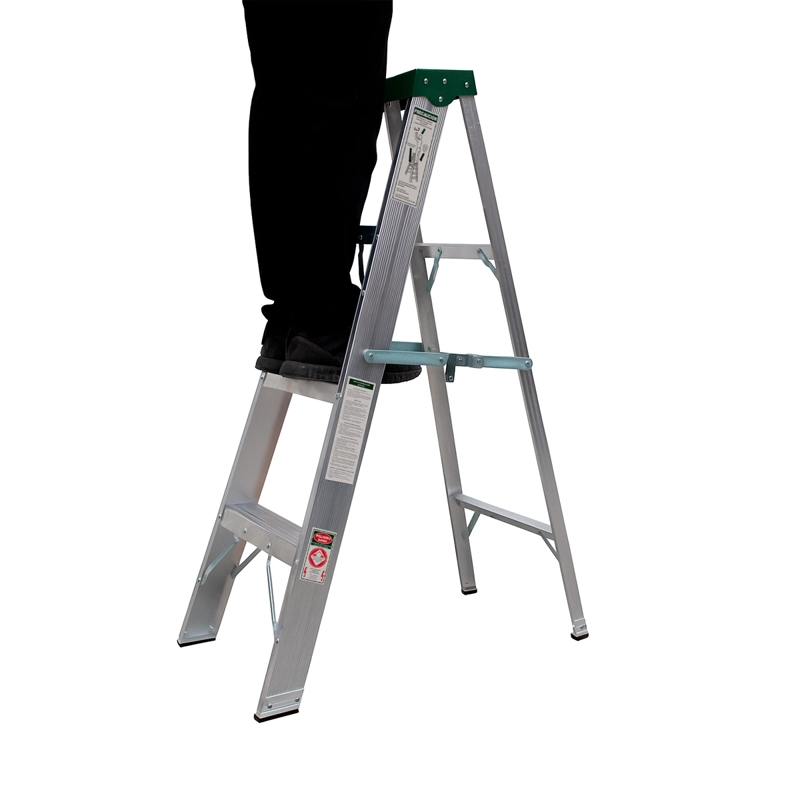 ESCALERA TIJERA ALUMINIO 4 PELDAÑOS - 1