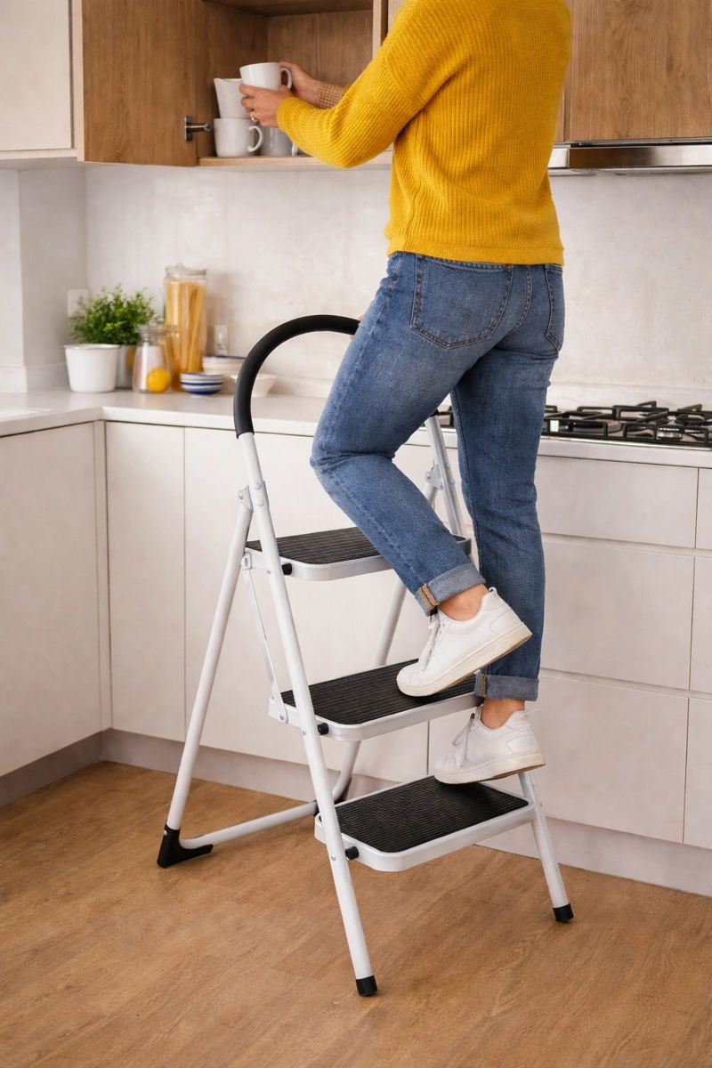 PISO ESCALERA PLEGABLE 2 PELDAÑOS  PLUS - 6