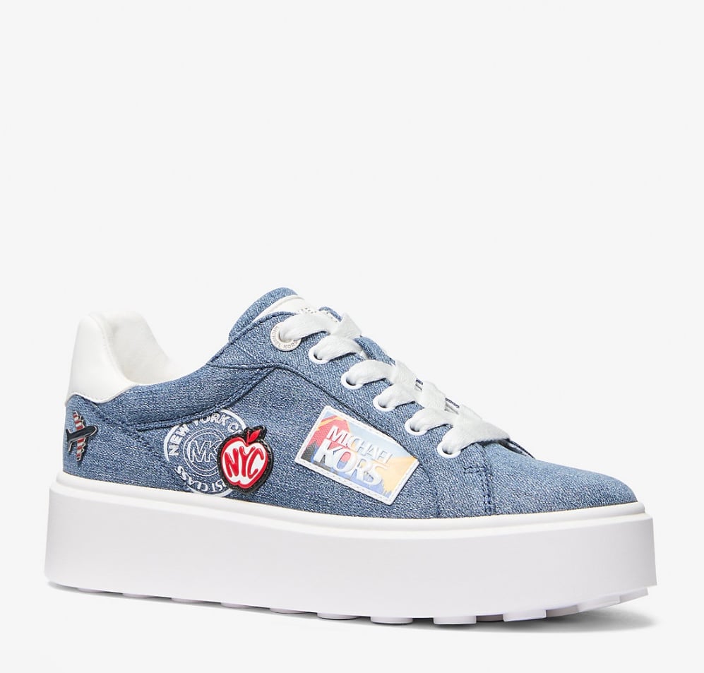 ZAPATILLAS MICHAEL KORS ROMEY DENIM LIMITED EDITION - 1