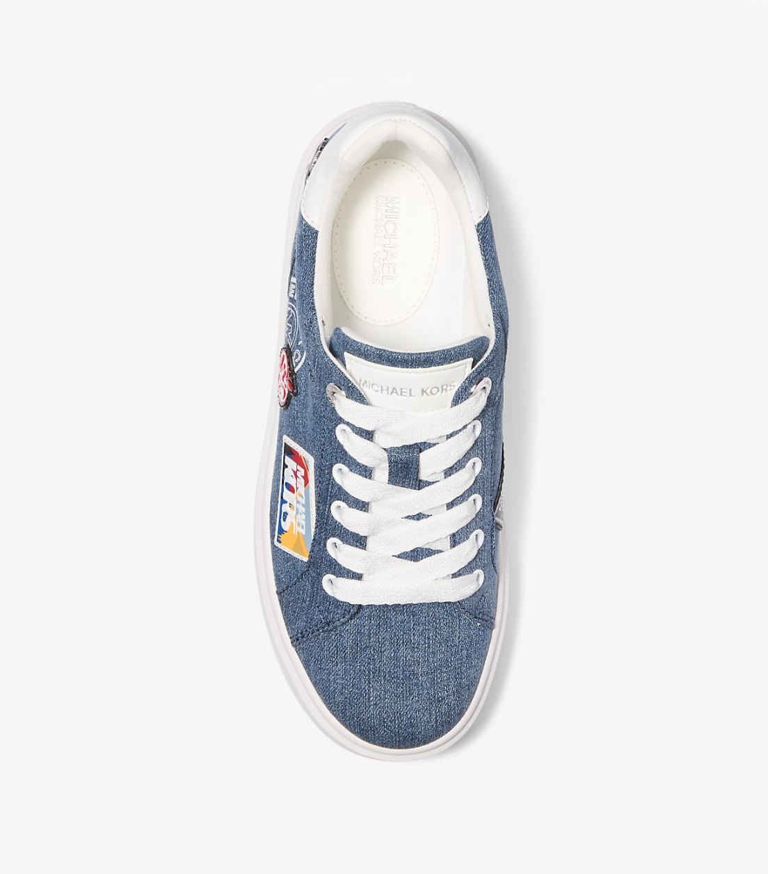 ZAPATILLAS MICHAEL KORS ROMEY DENIM LIMITED EDITION - 4