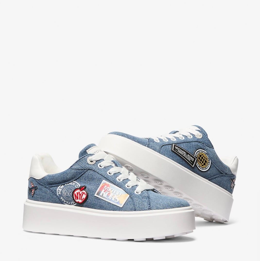 ZAPATILLAS MICHAEL KORS ROMEY DENIM LIMITED EDITION - 5