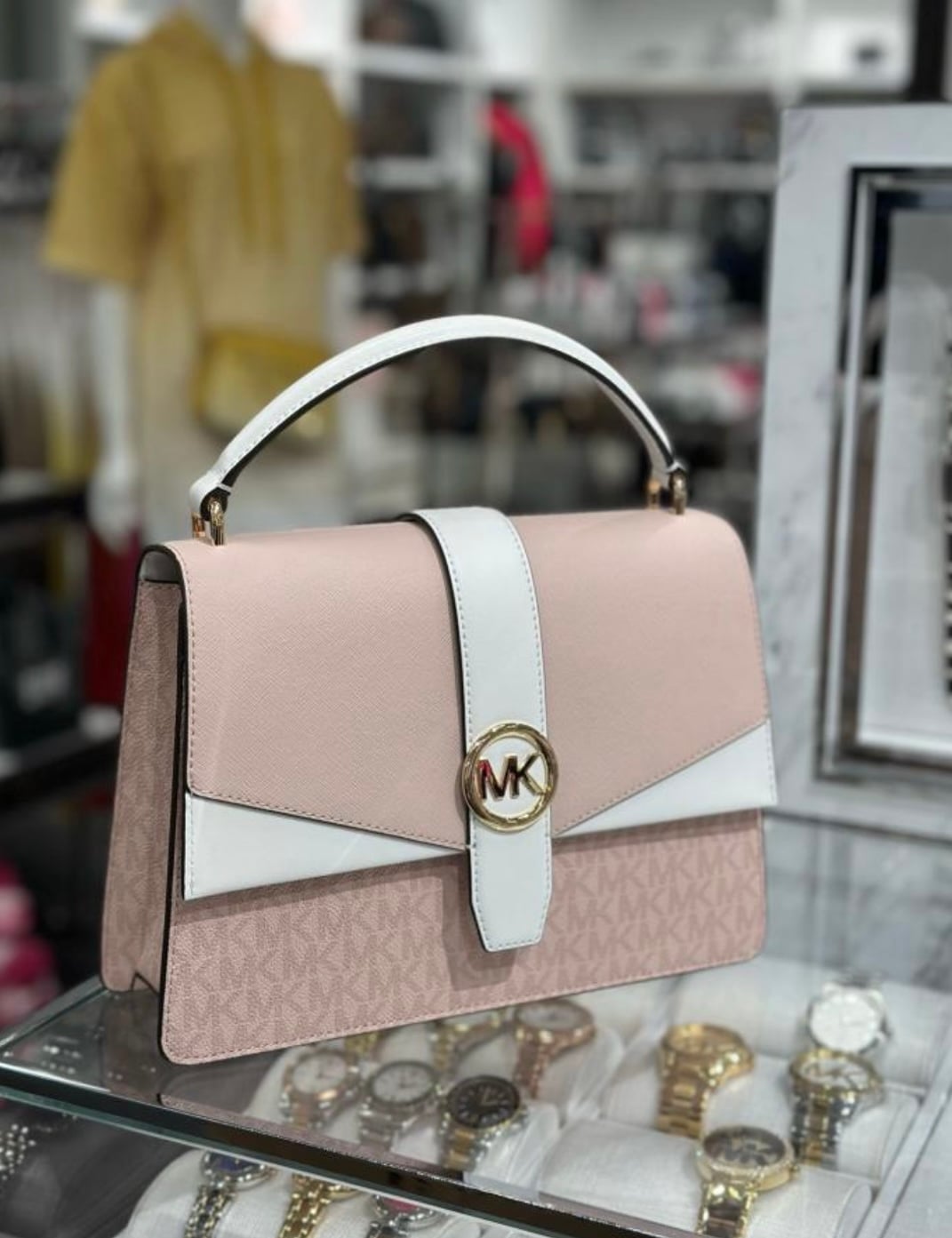 CARTERA MICHAEL KORS GREENWICH SIGNATURE - 1