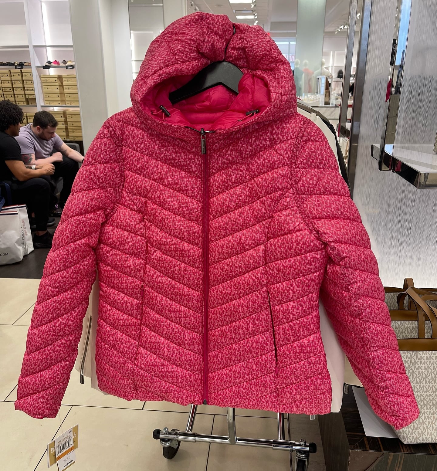 CHAQUETA MICHAEL KORS CHEVRON REVERSIBLE - 5