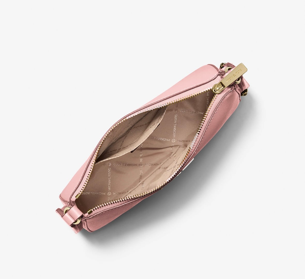 CARTERA MICHAEL KORS JET SET AIRPODS ROSA - 2
