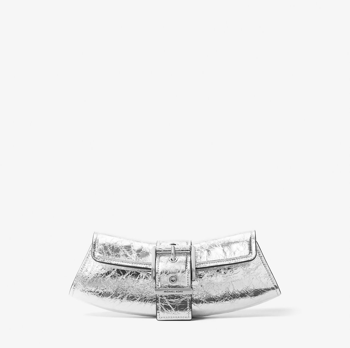 CARTERA MICHAEL KORS COLBY CRACKLED METALLIC - 4