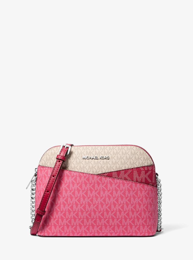CARTERA MICHAEL KORS DOME COLOR-BLOCK ROSY - 1