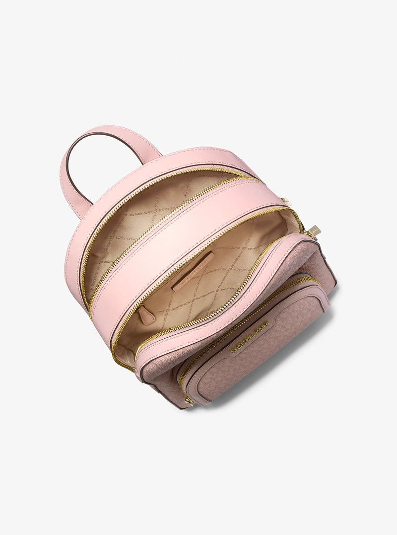 MOCHILA MICHAEL KORS JAYCEE LOGO POWDER BLUSH - 2