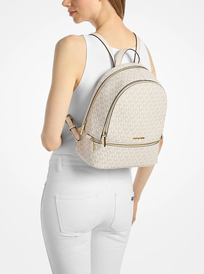 MOCHILA MICHAEL KORS RHEA VAINILA - 3