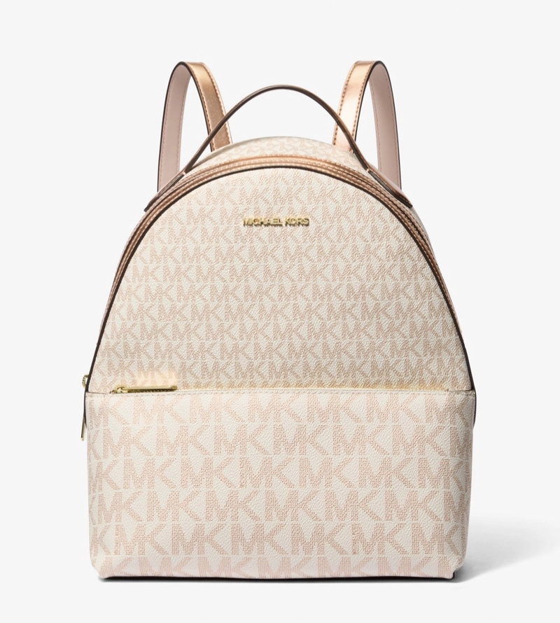 MOCHILA MICHAEL KORS SHEILA METALLIC - 1