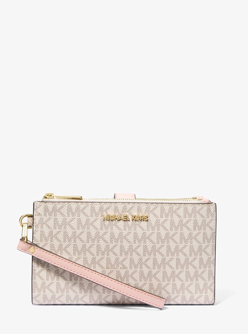 BILLETERA MICHAEL KORS JET SET TRAVEL SIGNATURE SMARTPHONE - 1