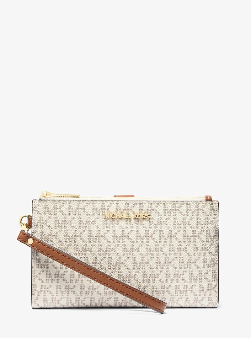 BILLETERA MICHAEL KORS JET SET TRAVEL SIGNATURE SMARTPHONE