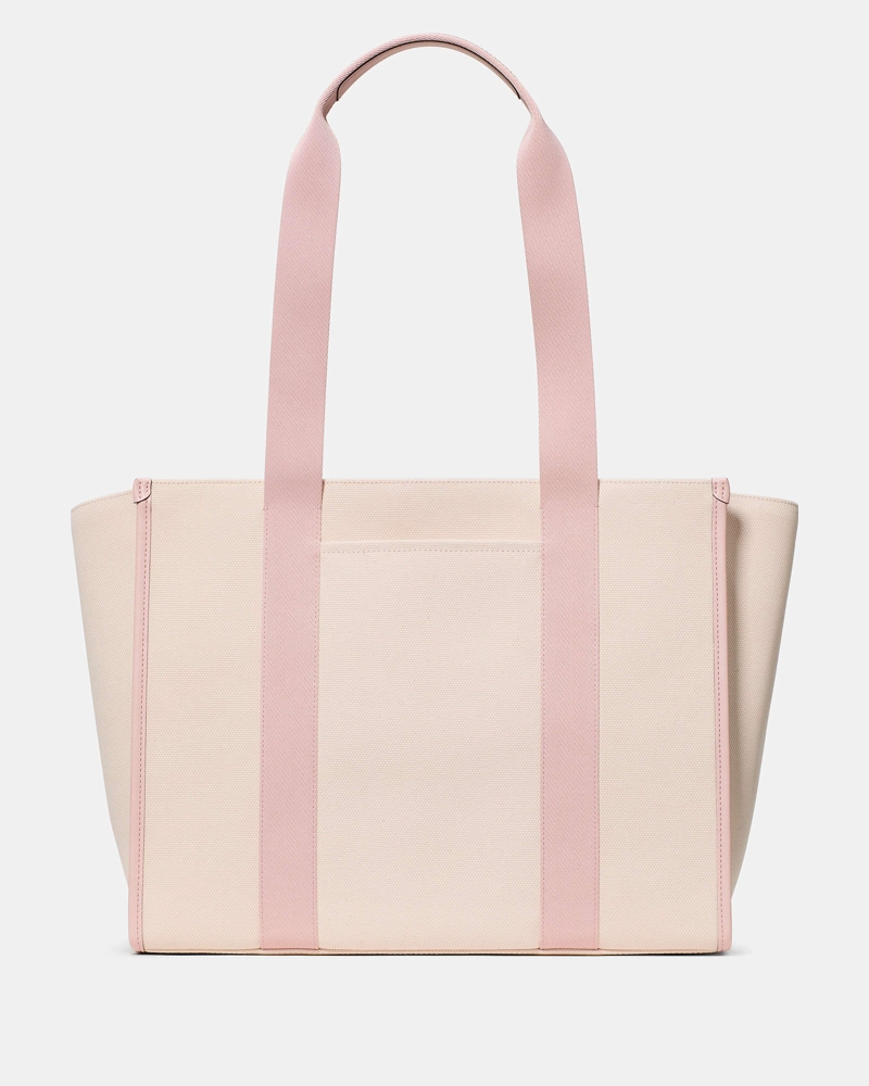 CARTERA TOTE KATE SPADE KIP CANVAS ROSE SMOKE - 4