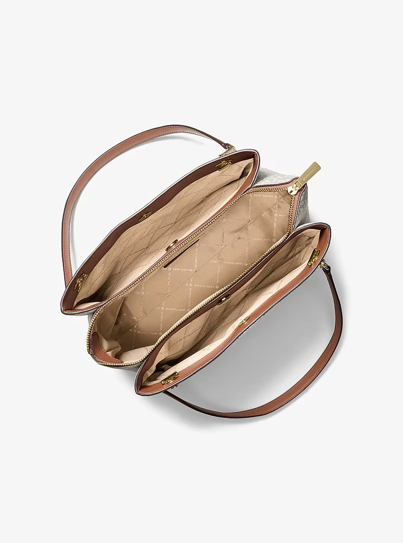 CARTERA MICHAEL KORS TOTE SOHO SIGNATURE LOGO - 2