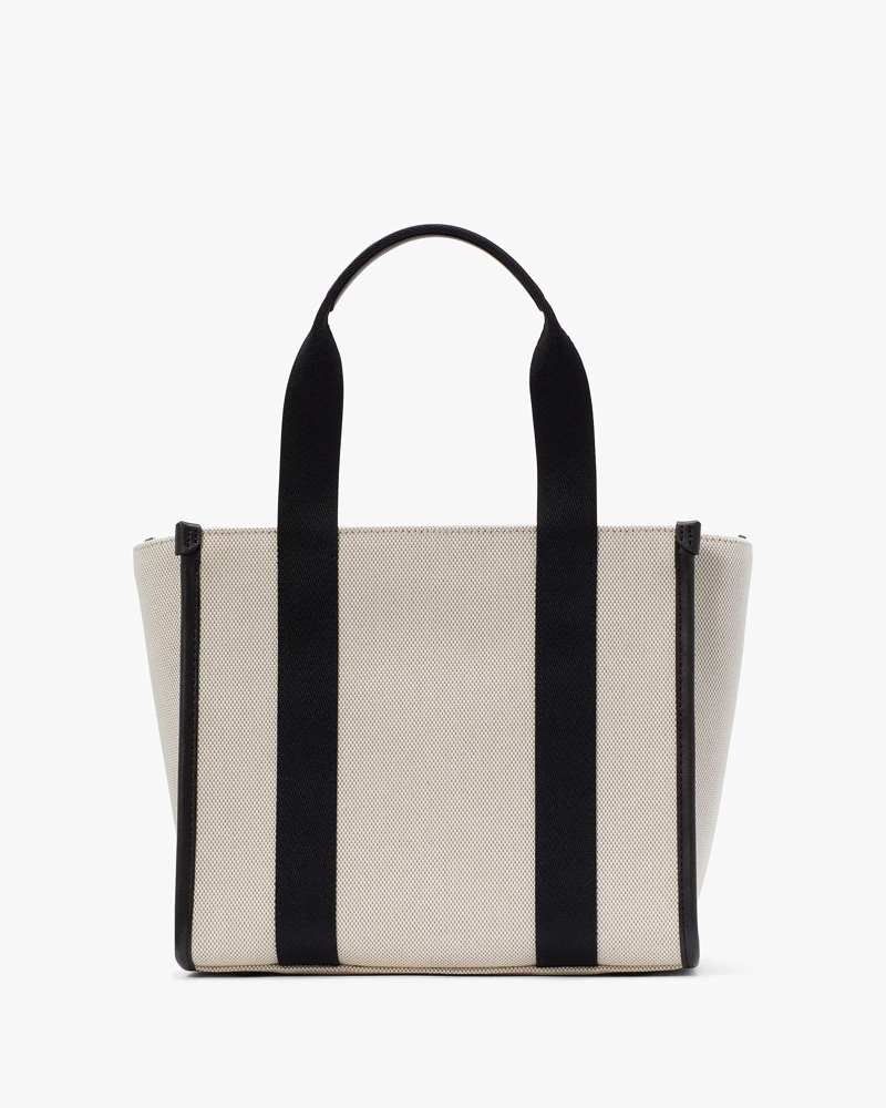 CARTERA KATE SPADE SMALL TOTE KIP CANVAS - 5