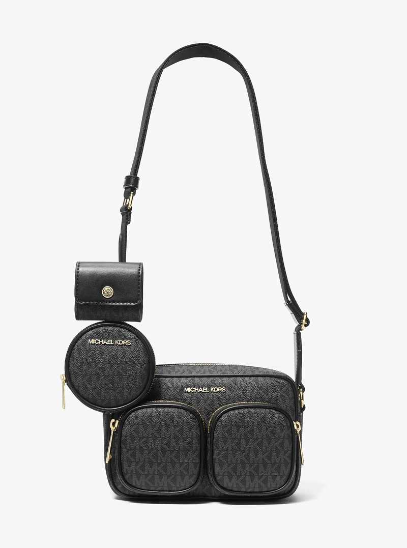 CARTERA MICHAEL KORS JET SET AIRPODS LOGO - 1