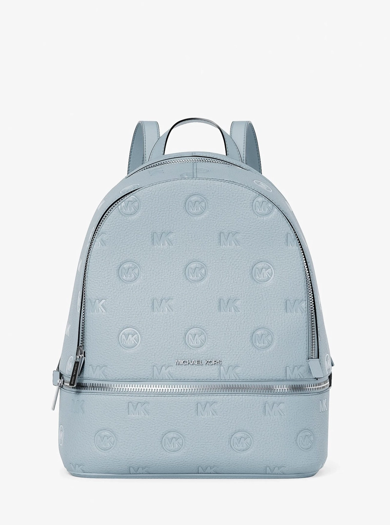 MOCHILA MICHAEL KORS RHEA LOGO DEBOSSED - 1