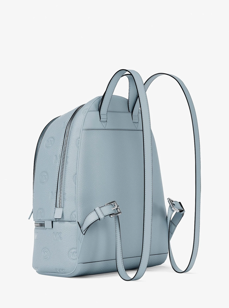 MOCHILA MICHAEL KORS RHEA LOGO DEBOSSED - 3