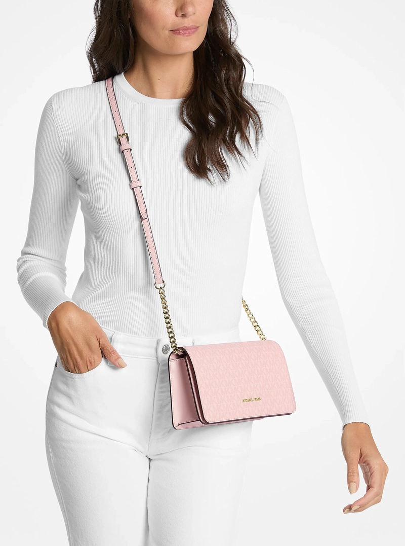 CARTERA MICHAEL KORS JET SET SIGNATURE LOGO - 3
