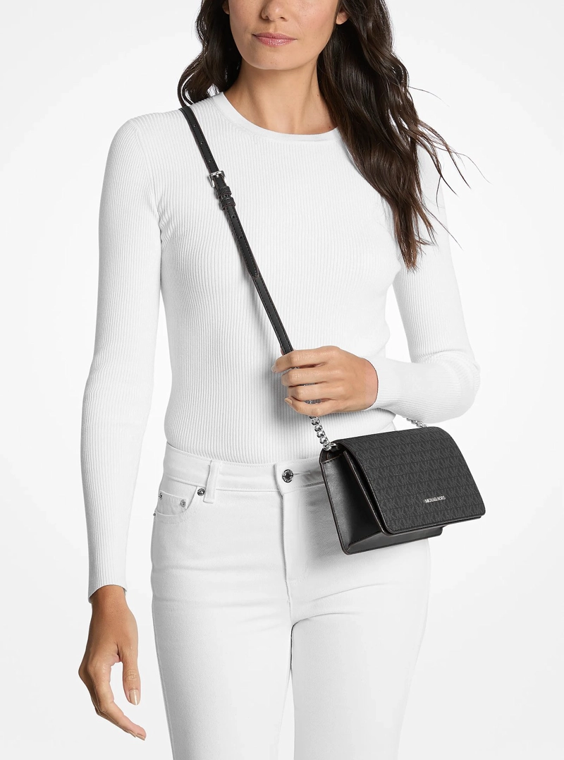 CARTERA MICHAEL KORS JET SET SIGNATURE LOGO - 3