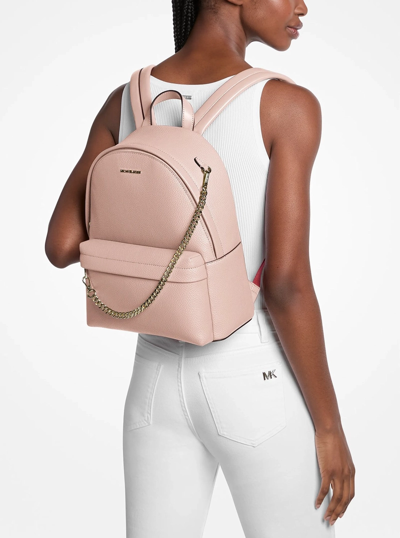 MOCHILA MICHAEL KORS SLATER ROSE - 4