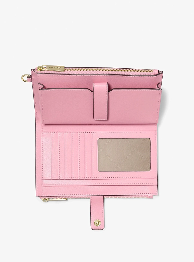 BILLETERA MICHAEL KORS JET SET OMBRE  PINKISH - 2
