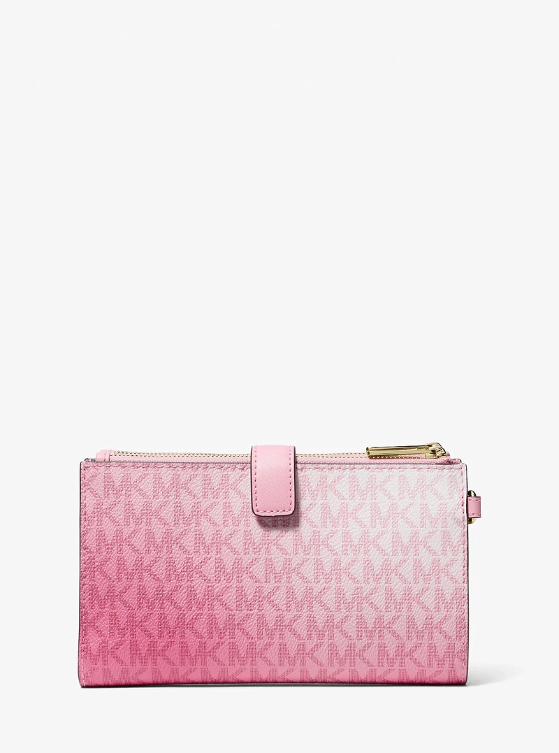 BILLETERA MICHAEL KORS JET SET OMBRE  PINKISH - 3