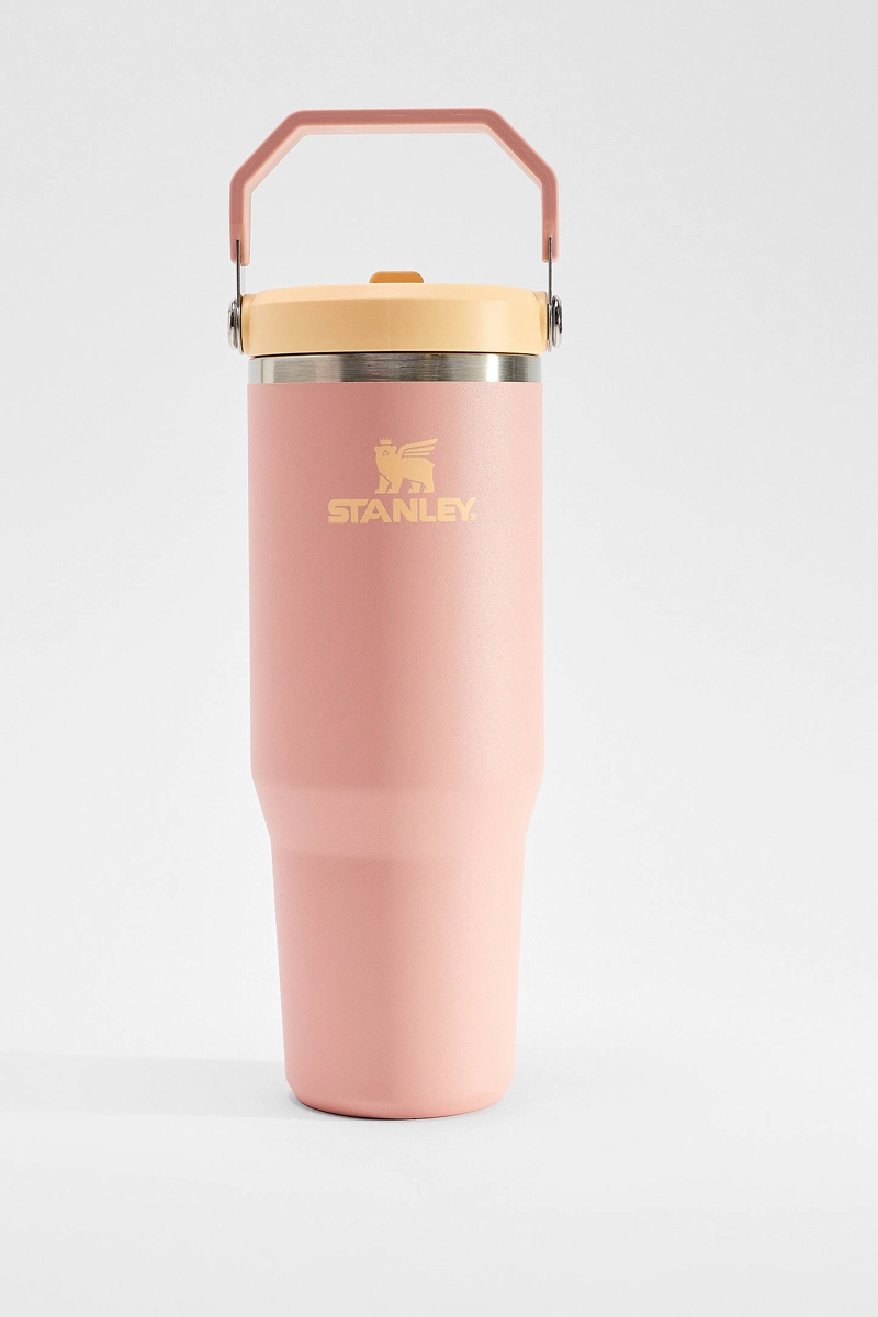 BOTELLA TE RMICA STANLEY PEACH ROSE FLIP STRAW 2.0 887ML / 30OZ - 1