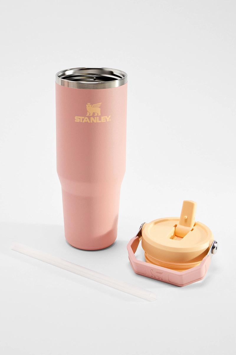 BOTELLA TE RMICA STANLEY PEACH ROSE FLIP STRAW 2.0 887ML / 30OZ - 3