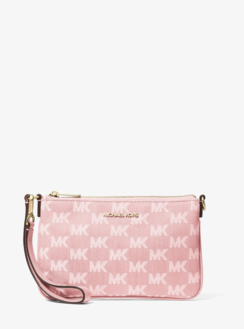 CARTERA MICHAEL KORS WRISTLET JET SET DENIM JACQUARD - 1
