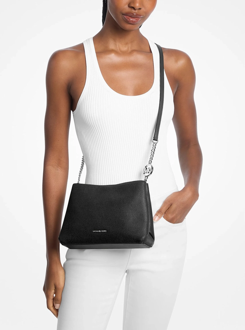 CARTERA MICHAEL KORS CHRISTINA PEBBLED LEATHER - 3