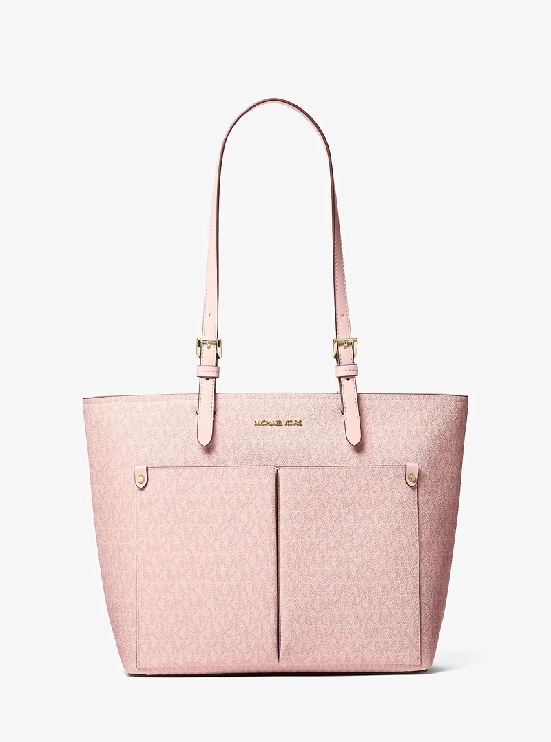 CARTERA MICHAEL KORS POCKET LOGO POWDER BLUSH - 1
