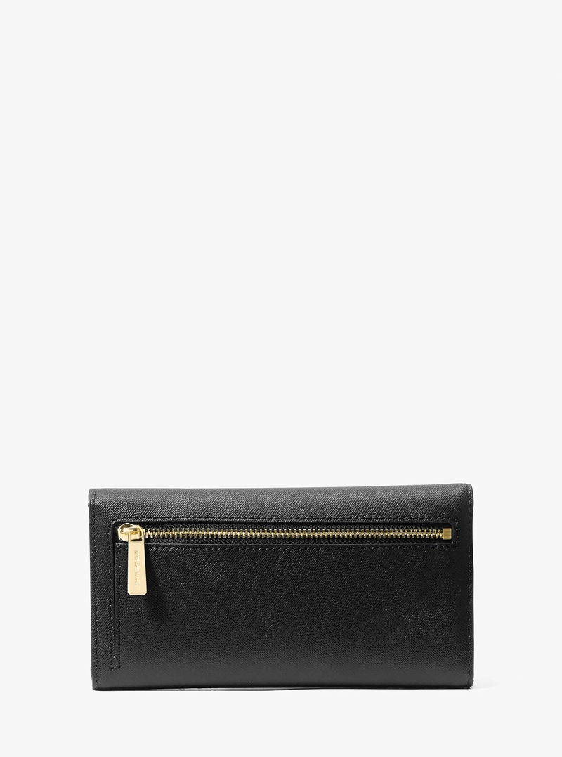BILLETERA MICHAEL KORS TRI-FOLD CROSSGRAIN LEATHER - 3