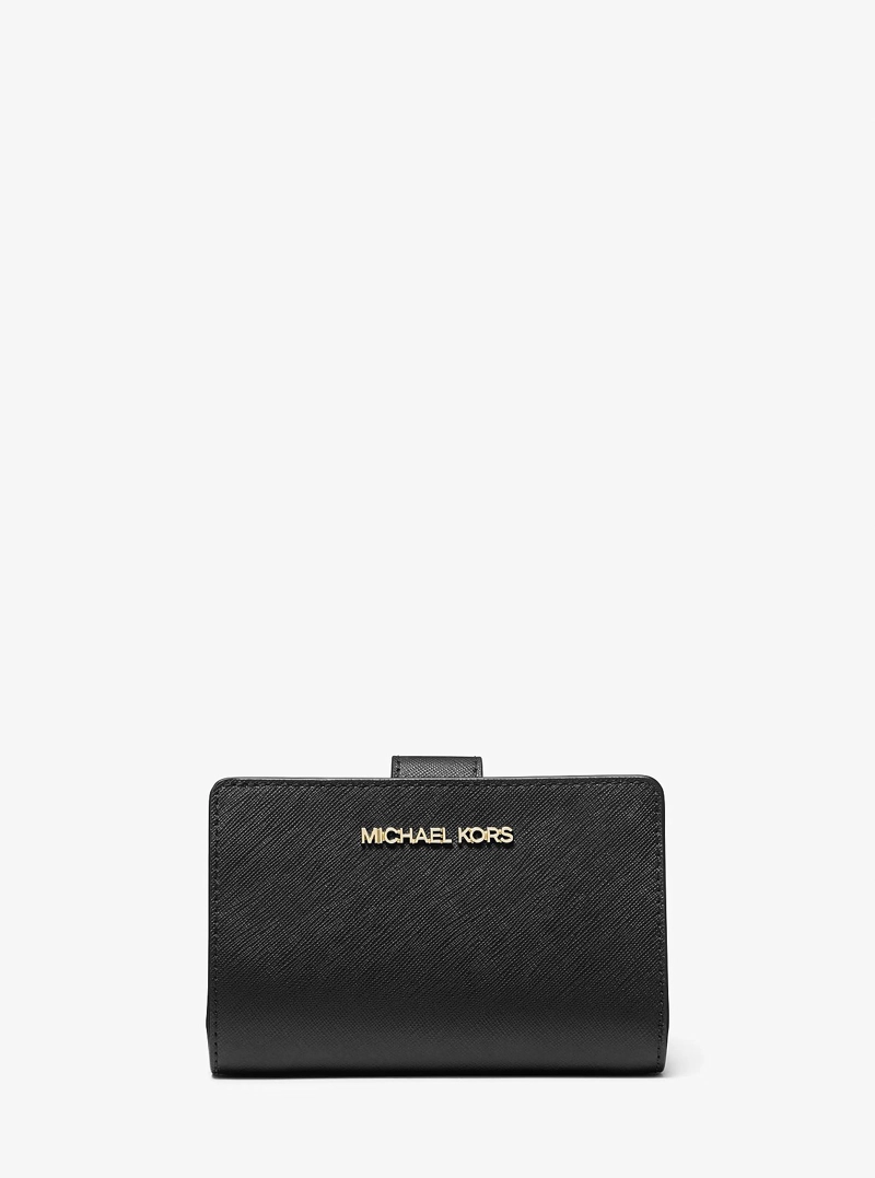 BILLETERA MICHAEL KORS BILLFOLD CROSSGRAIN LEATHER - 1