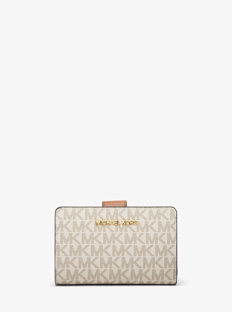BILLETERA MICHAEL KORS BILLFOLD LOGO SIGNATURE - 1