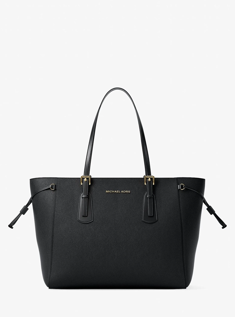 CARTERA MICHAEL KORS VOYAGER SAFFIANO LEATHER TOTE BAG - 1