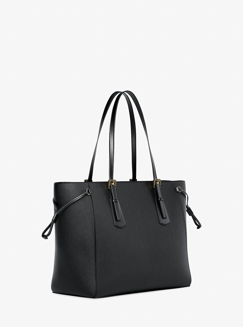 CARTERA MICHAEL KORS VOYAGER SAFFIANO LEATHER TOTE BAG - 3