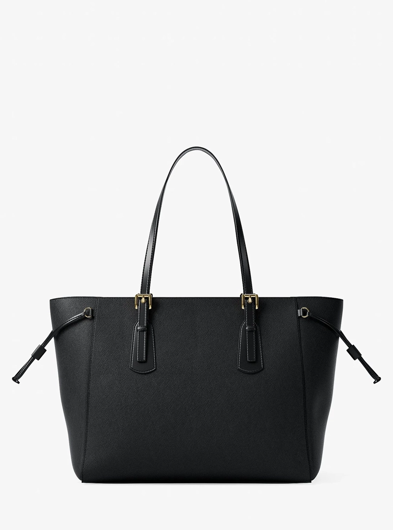 CARTERA MICHAEL KORS VOYAGER SAFFIANO LEATHER TOTE BAG - 5