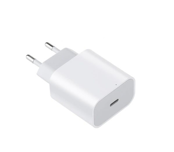 Cargador Pared Celular Tipo C 20W Carga Rapida para Iphone Android sin cable - 1