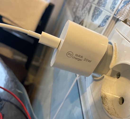 Cargador Pared Celular Tipo C 20W Carga Rapida para Iphone Android sin cable - 5