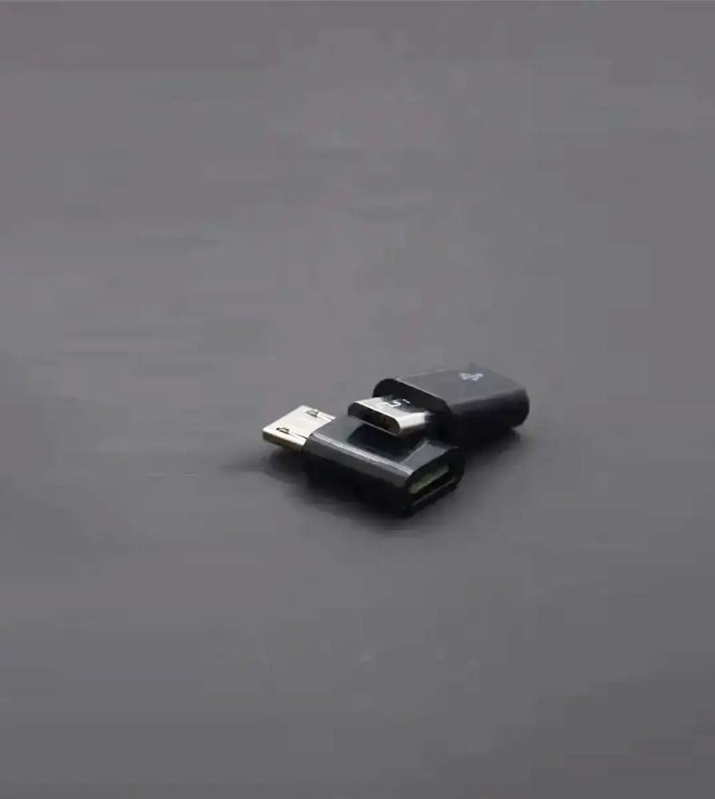Adaptador Tipo C a Micro USB V8 Tipo C Macho a Micro USB V8 Hembra Celulares Android - 3