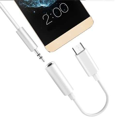 Adaptador Audífonos Tipo C a Cable Audio Jack 3,5 Auxiliar Samsung Xiaomi - 4