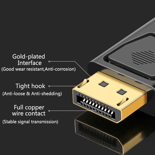 ADAPTADOR DISPLAYPORT A HDMI 4K ULTRA HD CONVERTIDOR DE PUERTO DE PANTALLA ULTRA HD - 7